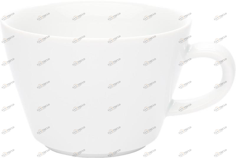 395105A90039C Пяти чувств каппучиных чашки 0,25 л bordglasiert белого Kahla-porzellan 