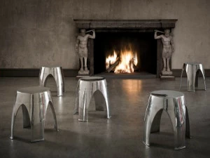 ELITE TO BE Табурет из литого алюминия