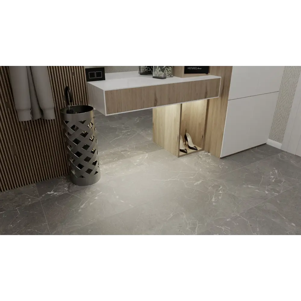 Керамогранит Beryoza Ceramika Laurent Gp Grafit 50x50 см 1.5 м² цвет серый 84407253 STLM-2061122 BERYOZA CERAMICA - Вид №3