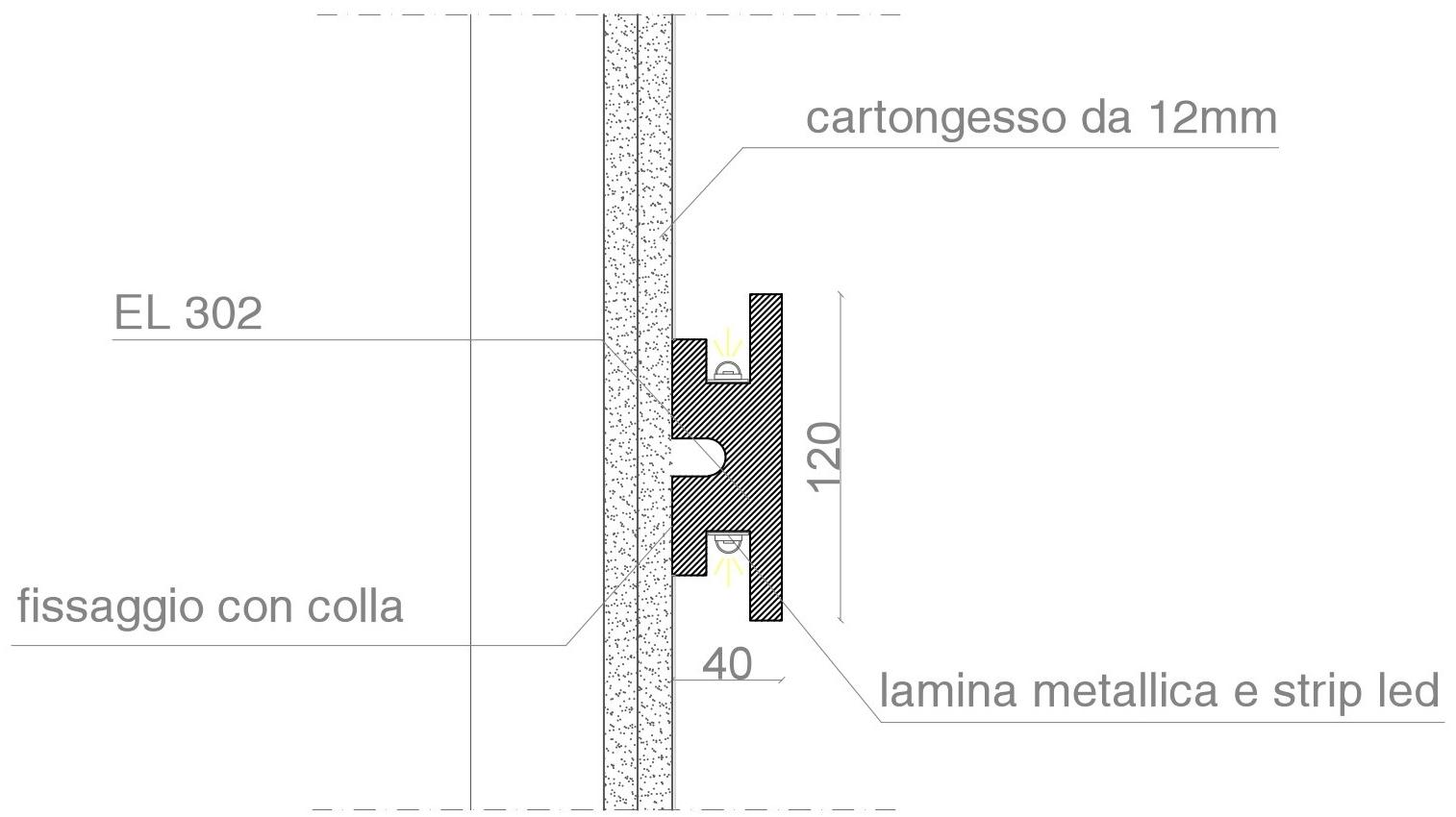 Eleni Линейный световой профиль для светодиодных модулей  El302  - Вид №5
