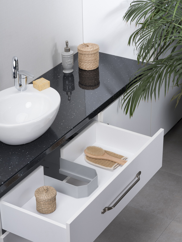 Профиль заглушка под вырез для ящика Upsilon Small Grey NAVAKO 10092 - Вид №2