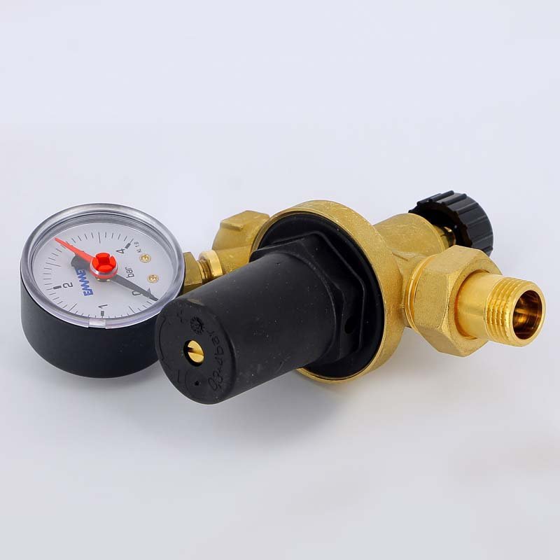 Клапан подпиточный 1/2" с манометром EMMETI 200614 - Вид №2