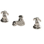 TCBW1920403L 1920 Смеситель для раковины с крестообразным шлицем и тремя отверстиями Thomas Crapper  - Вид №3