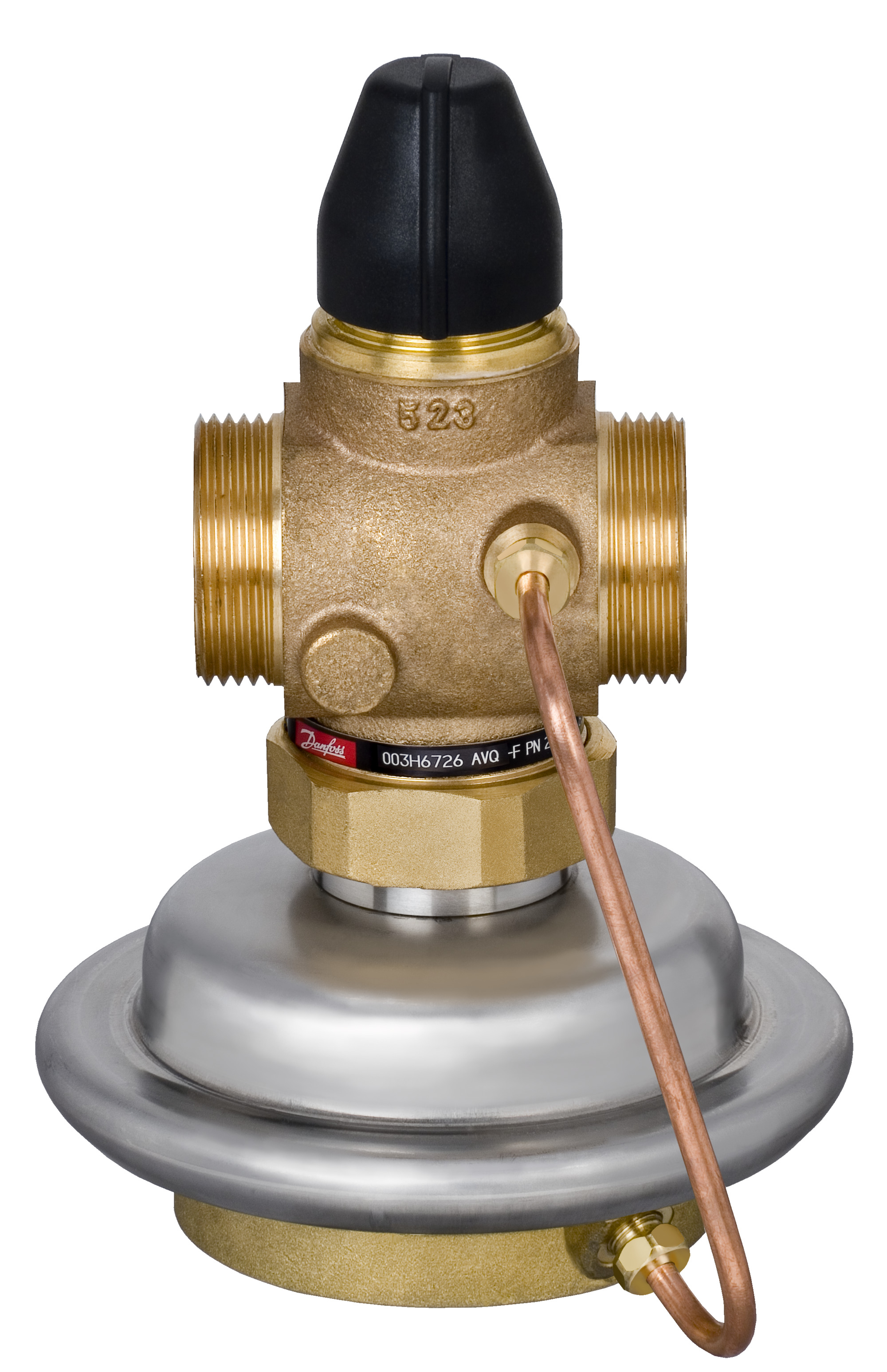 Danfoss Моноблочный регулятор расхода AVQ Р-р расх.AVQ PN25 50/25//0,2/фл. 003H6732  - Вид №5