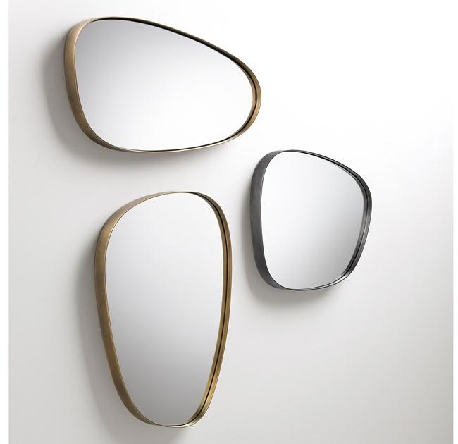 DE CASTELLI Настенное зеркало в металлической раме Syro sun-id-1486571 - Вид №1