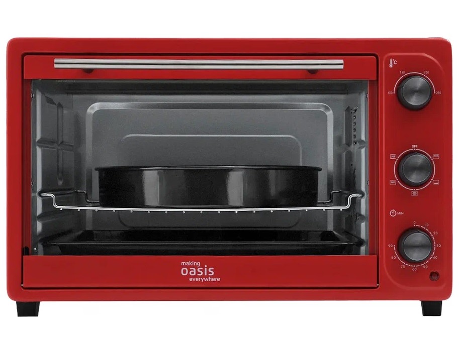9146422 Мини-печь Oasis M-S45R красный STDN-0122799