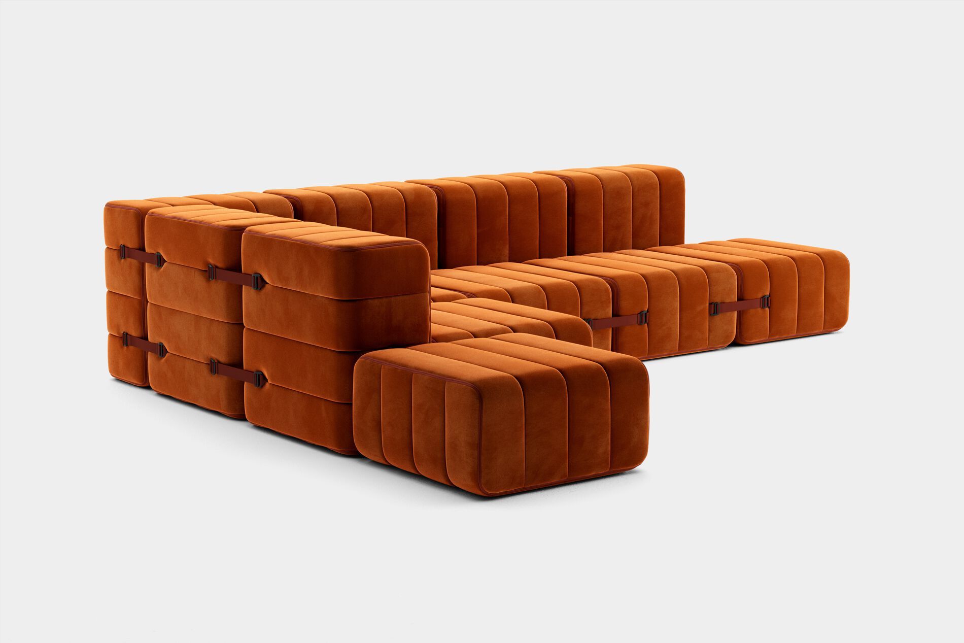 Модульный угловой диван из ткани AMBIVALENZ Curt ARCH-00083106 - Вид №20