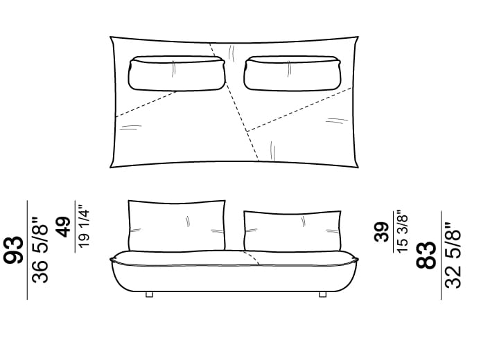 4-местный модульный диван Arketipo NIGHT FEVER ARCH-00101530 - Вид №26