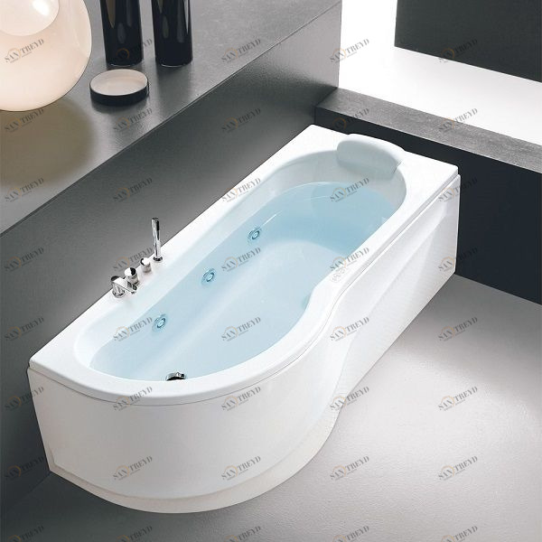 Ванна угловая Gamma 170 см с гидромассажем 2GMA1D3C Gruppo Geromin