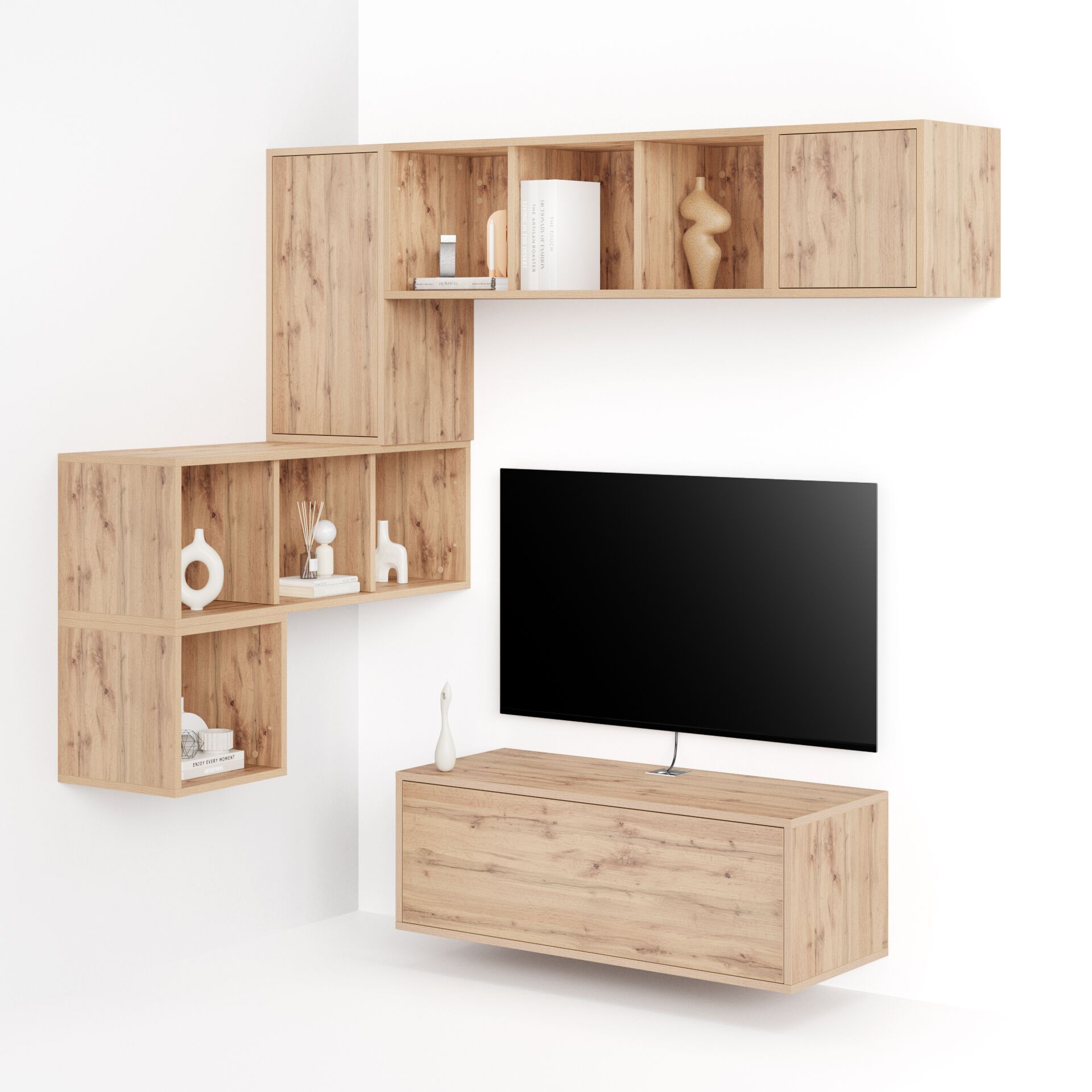 Угловая стена, установленная в меламинированной стене Mobili Fiver IACOPO ARCH-00078791 - Вид №27