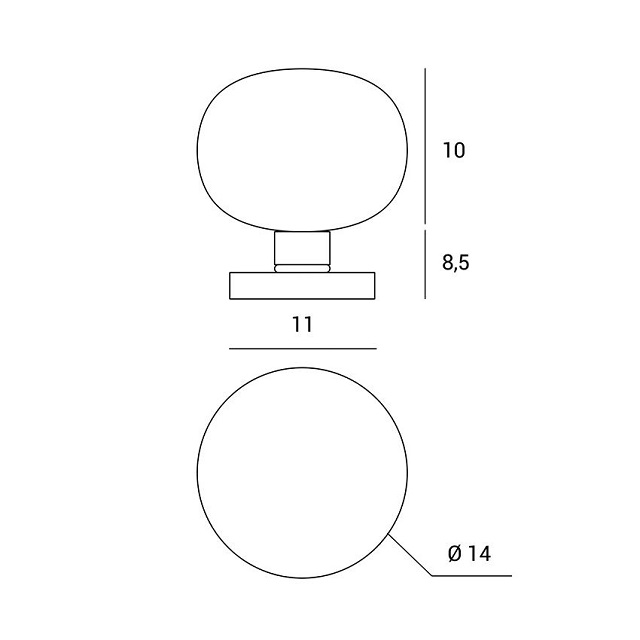 Miloox 1744.196M Настольная лампа MOSE. - Вид №2