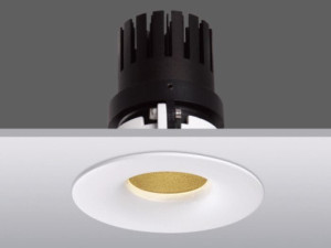 Круглый утопленный заливки формы алюминиевый потолочный светильник