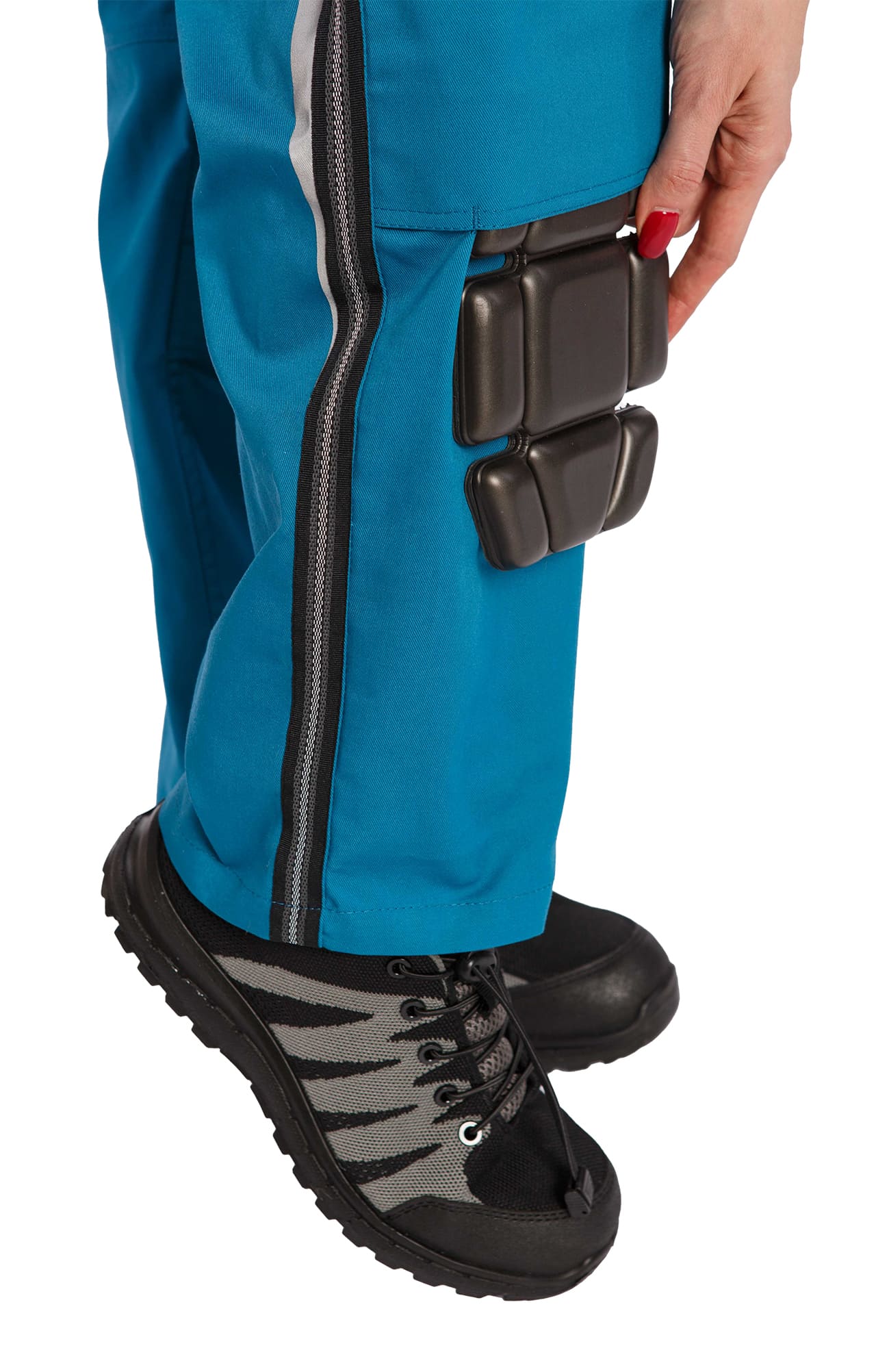 5027156 Костюм  женский аквамарин черный STATUS  Женская размер 52-54/158-164  - Вид №27