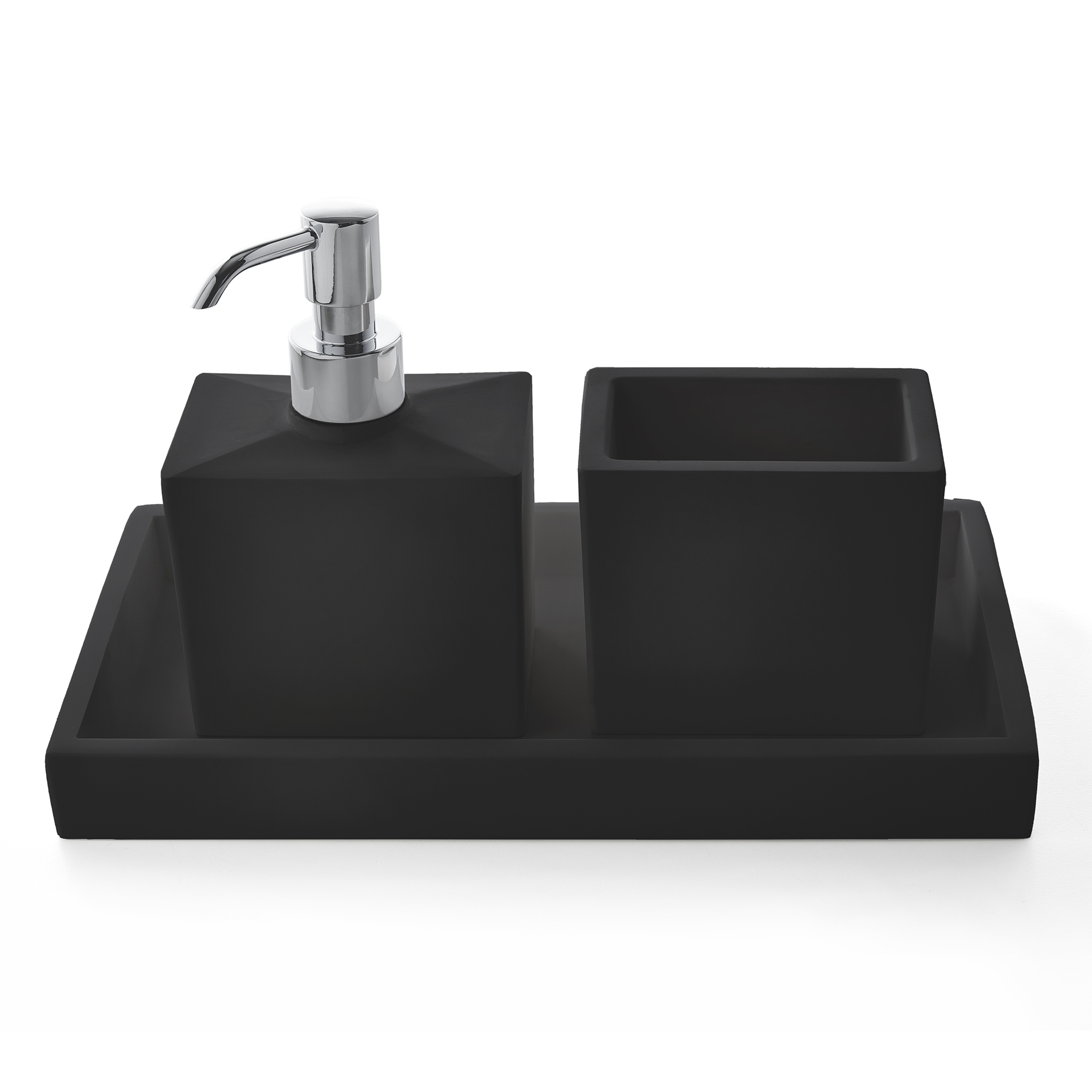 MN99A 3SC Набор из 3 предметов, стакан, диспенсер, лоток<em></em> Moderno Treesseci 3SC