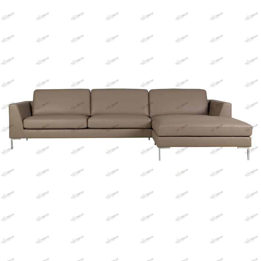 Диван угловой Ohio, правосторонний, светло-серый Sits S1488