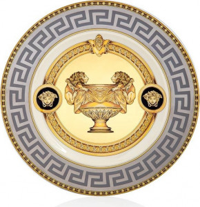 10582033 Rosenthal Versace Тарелка десертная Rosenthal Versace Престиж Гала 18см, фарфор Фарфор
