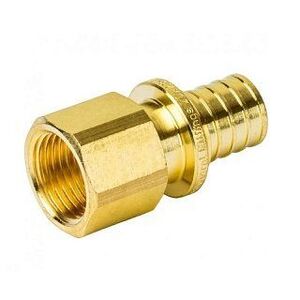 Переходник ВР 16x3/4" аксиальный для труб из сшитого полиэтилена STOUT