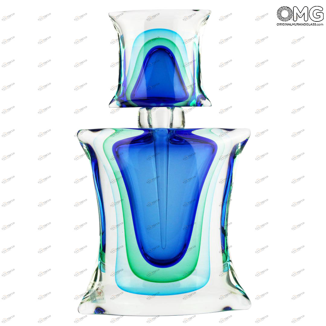 3287 ORIGINALMURANOGLASS Ваза Цикламен - Соммерсо - Original Murano Glass OMG 16 см 
