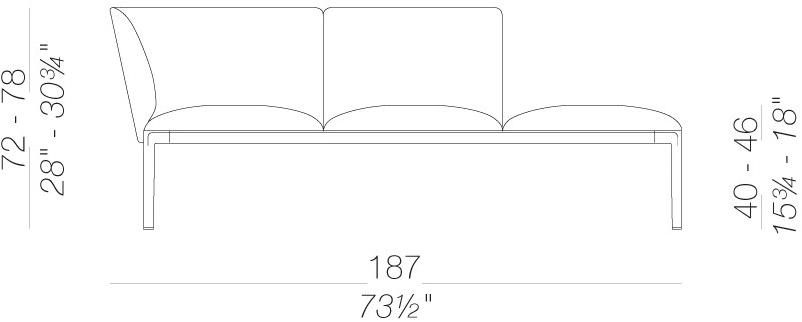 Lapalma Садовый столик низкий квадратный Add outdoor sun-id-1412432 - Вид №3