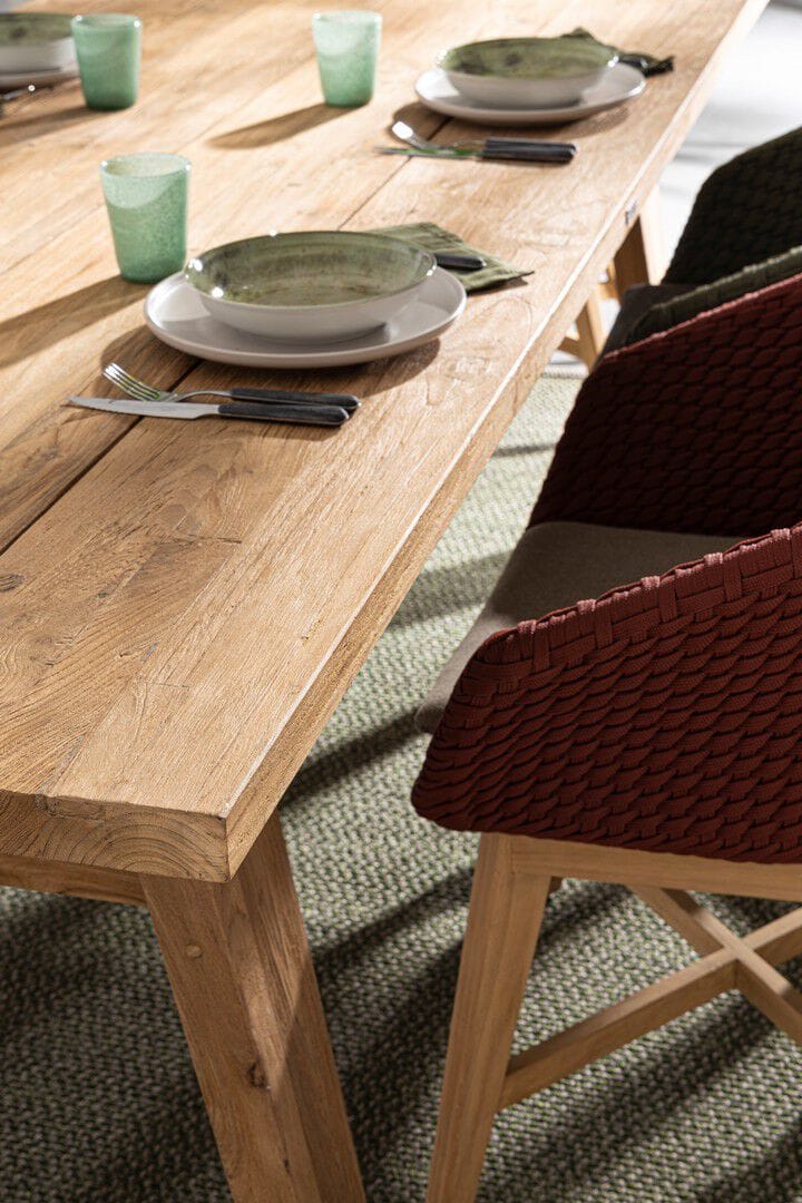 Веревочный садовый стул с подлокотниками BIZZOTTO Coachella ARCH-00122511 - Вид №12