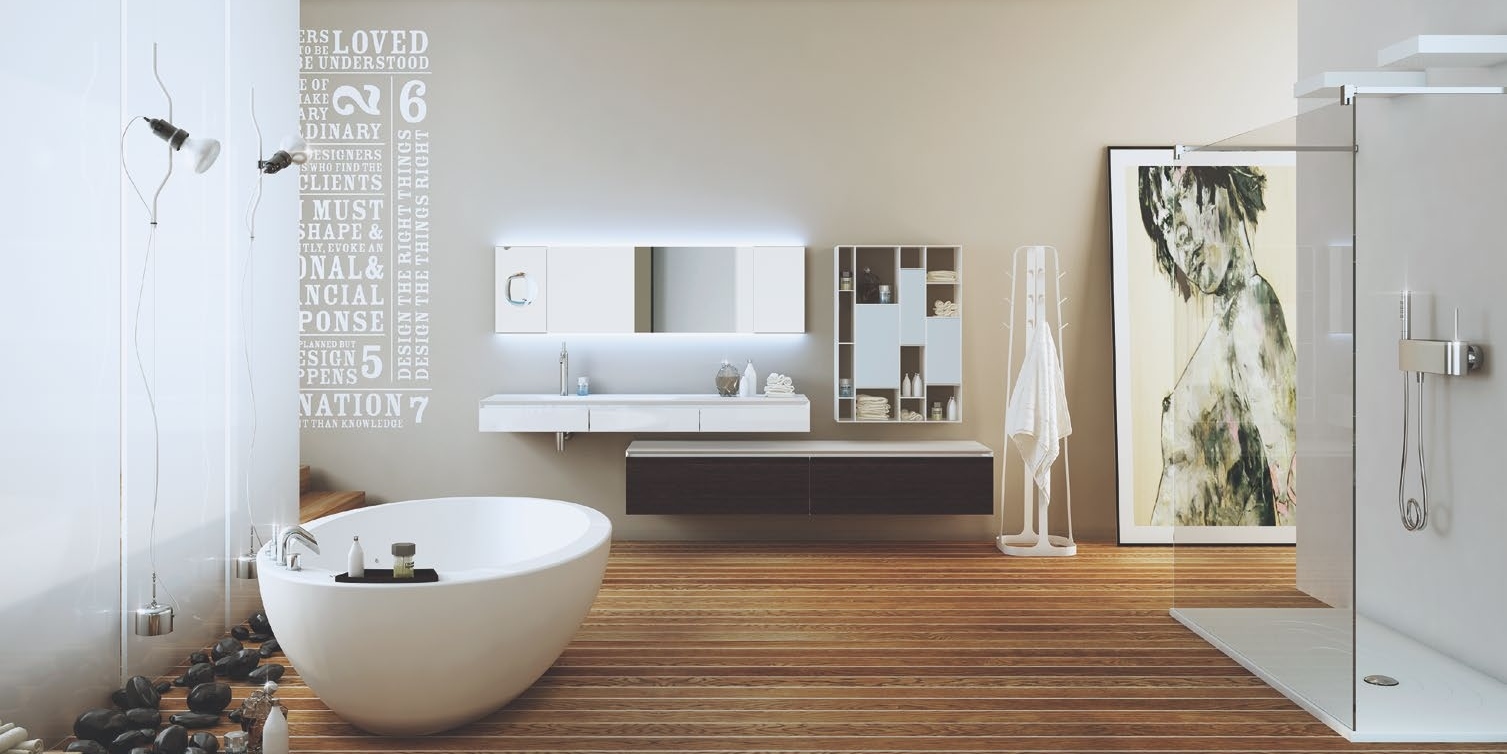 Moma Design Душевая лейка настенная Shower Wall белая SHWA5030 - Вид №5