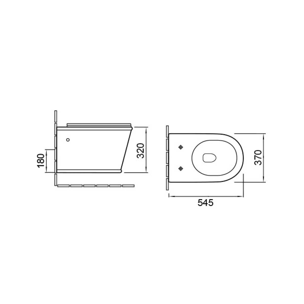 VT1-16 Унитаз подвесной Vincea Bordo Santreyd  - Вид №1