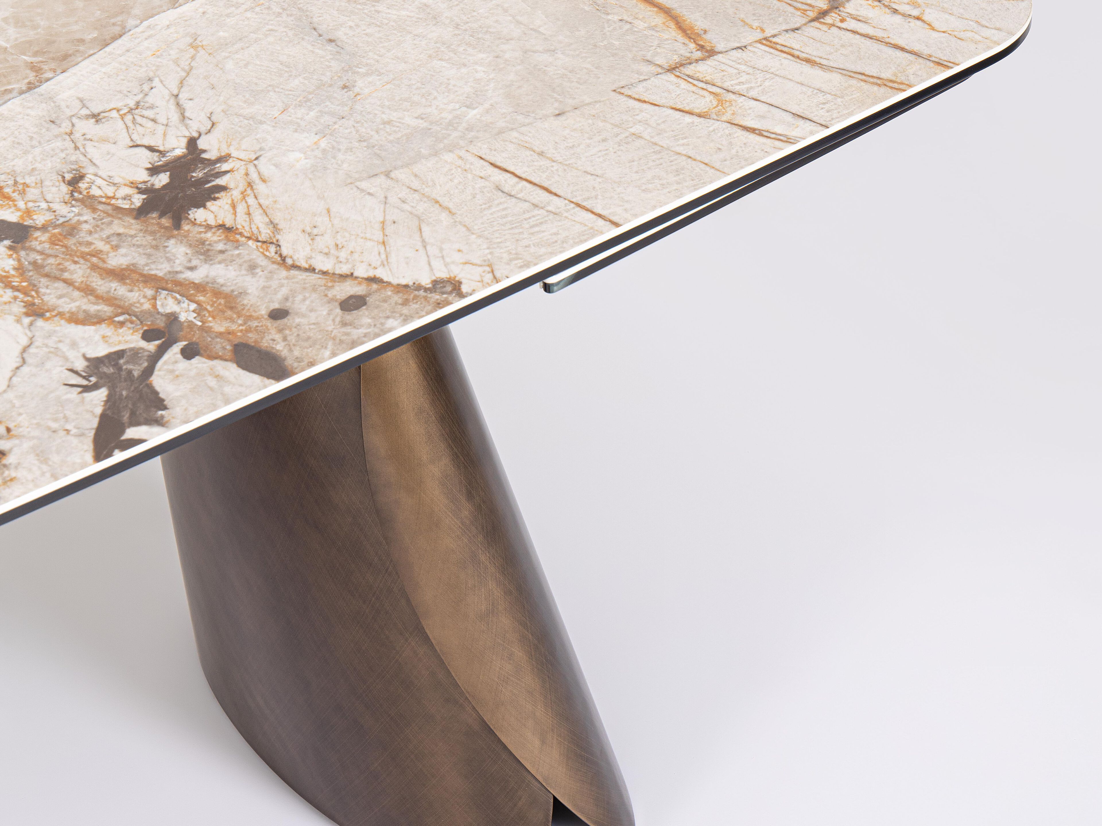 Выдвижной прямоугольный обеденный стол BIZZOTTO Patagonia ARCH-00031097 - Вид №6