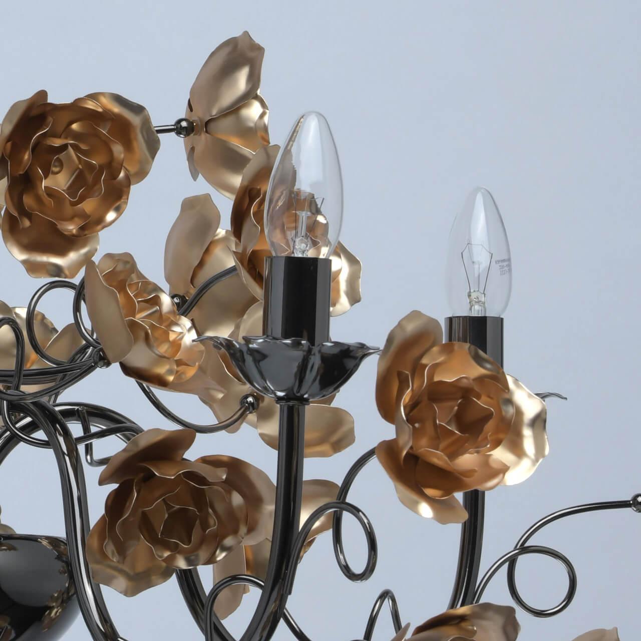 Подвесная люстра MW-Light Розенхейм 615011505 MW-LIGHT ДИЗАЙНЕРСКИЕ, РОЗЕНХЕЙМ 194376 Золотой  - Вид №2