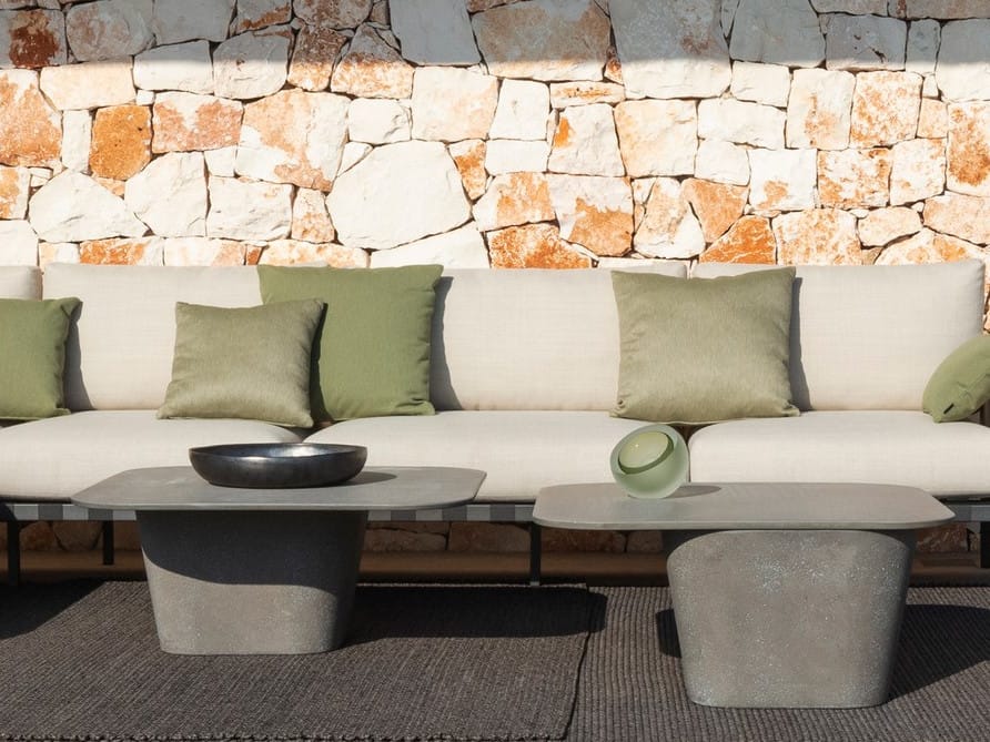 Светлый бетонный квадратный стол TRIBÙ Tao ARCH-00064643 - Вид №5