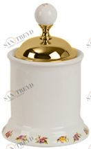 Баночка низкая MIGLIORE Provance Ml.PRO-60.527.DO, цвет золото 