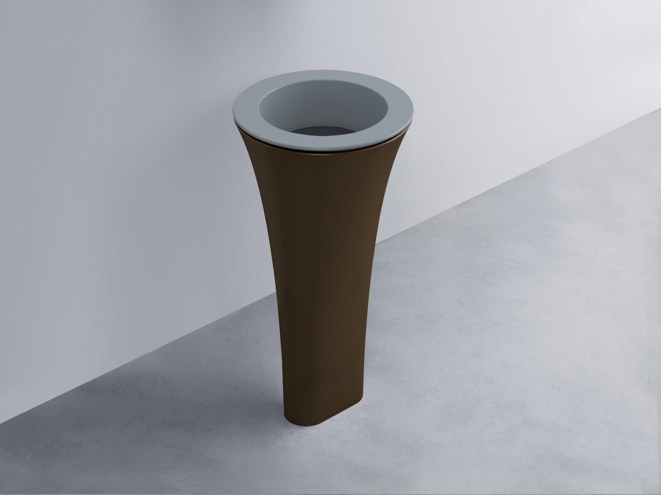AMLA45-BR+AMPILT-BA+AMCOLT-CA Раковина Amedeo Tondo отдельностоящая cielo Enjoy + Amedeo Ceramica Cielo