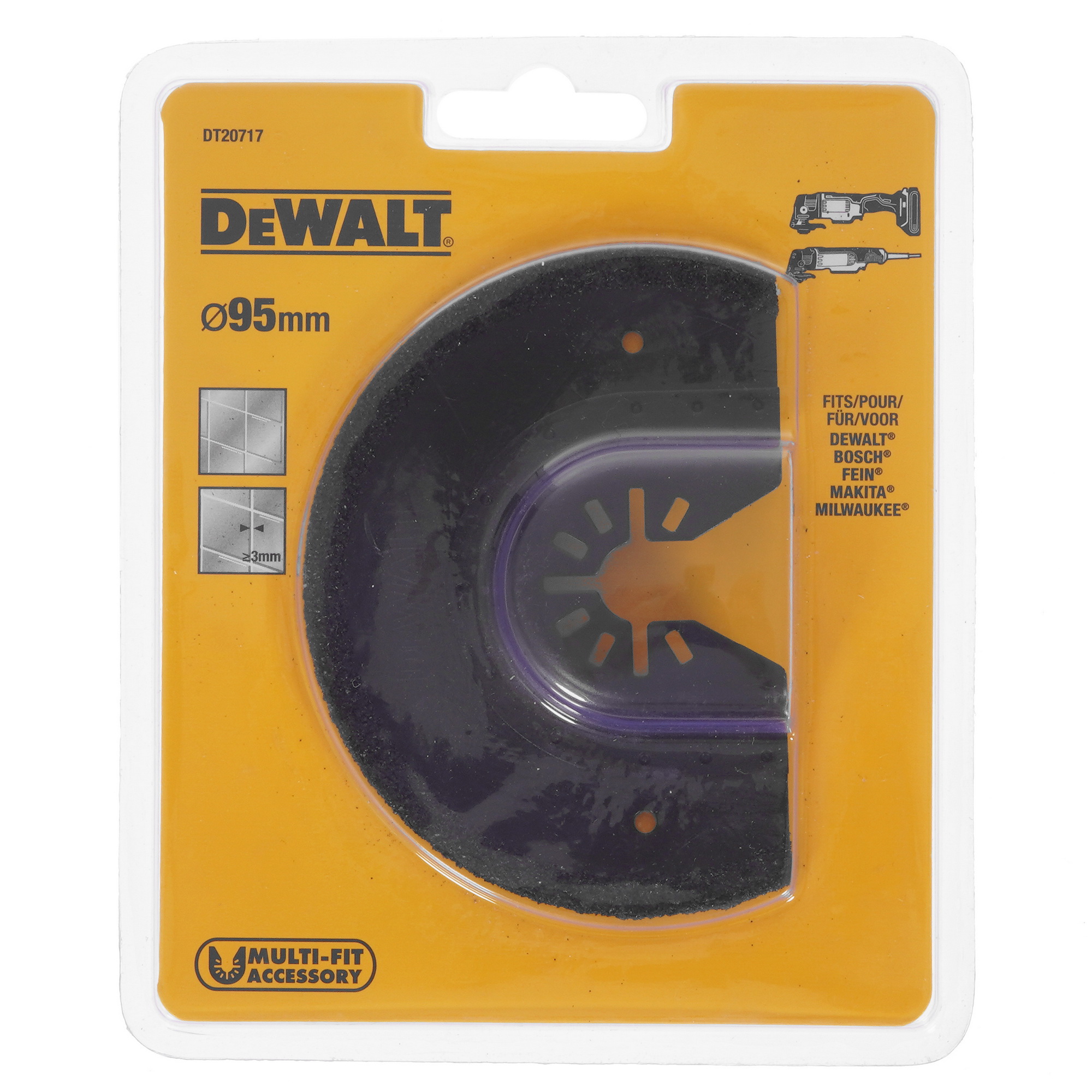 Насадка для реноватора/мфи DeWalt DT20717 5303579 STDN-0058724