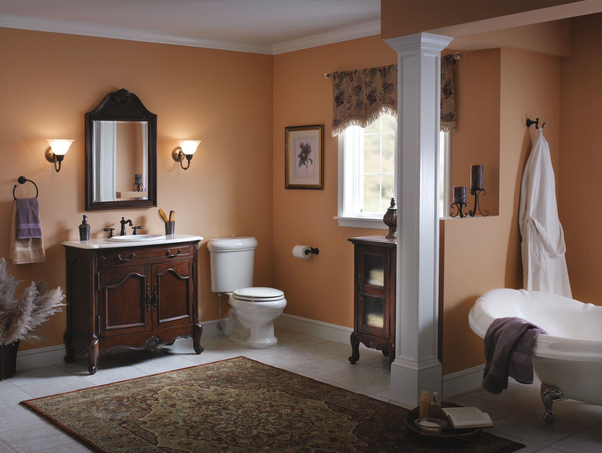 75035-RB Двойной крючок для халатов Delta Faucet Victorian Венецианская бронза - Вид №2