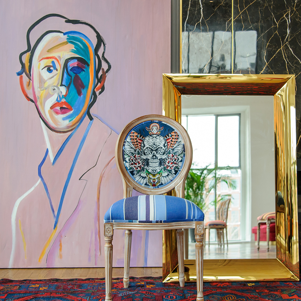 29122002 Стул «Краниум» (деним) Object Desire  - Вид №8