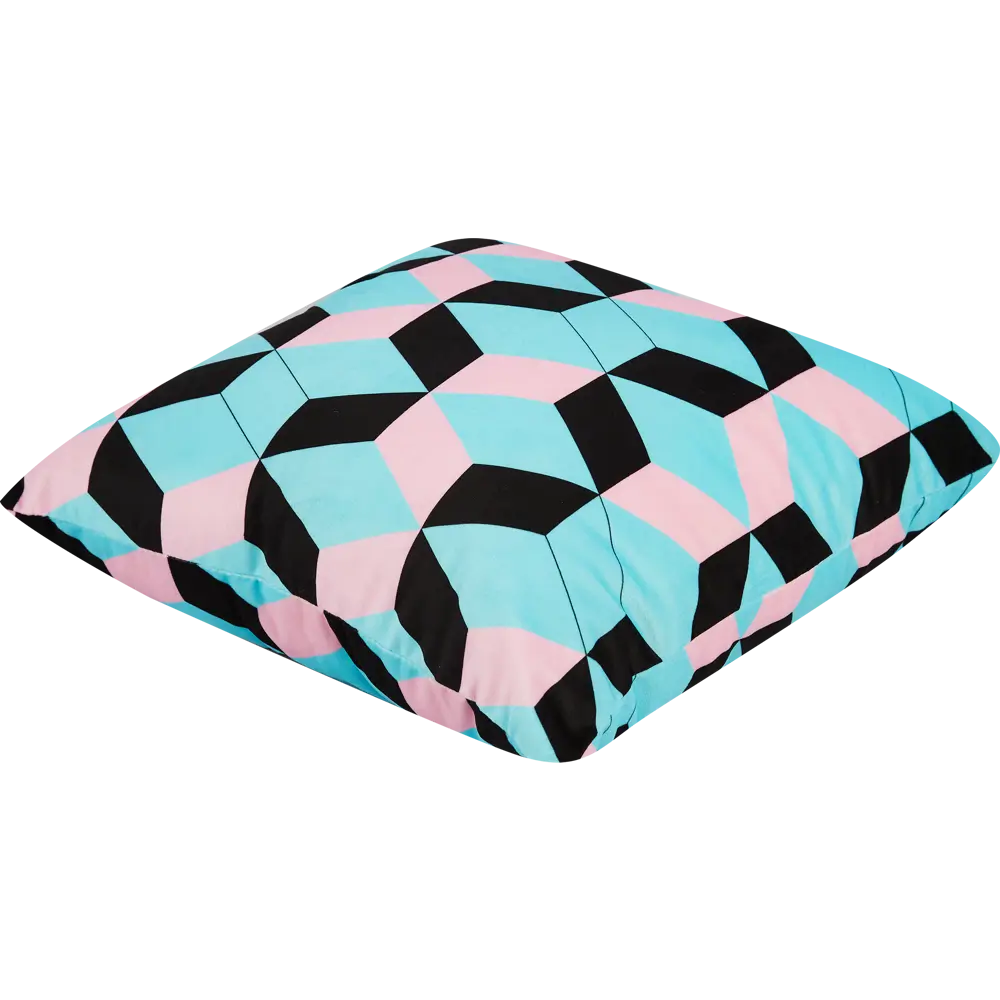 Подушка Шаранта 40х40 см цвет бирюзовый SEASONS STLM-2043825 - Вид №1