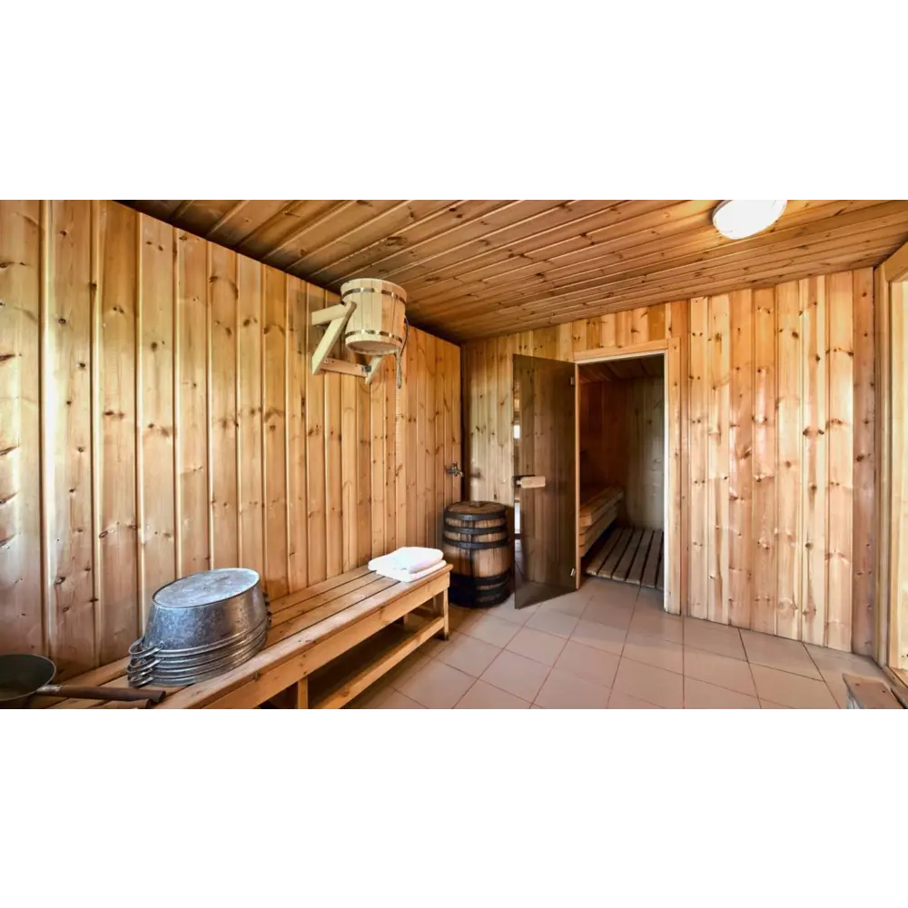 LUXENS Акриловый лак для бань и саун бесцветный полуматовый 1 л 82539618 STLM-0029298 - Вид №5