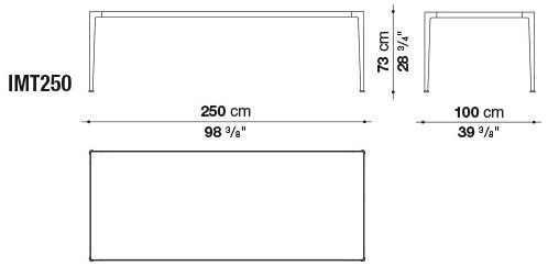 B&B Italia Прямоугольный деревянный стол Mirto indoor sun-id-1450780 - Вид №5