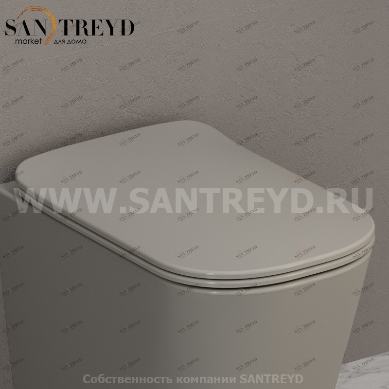 519159 Крышка сиденье для унитаза Kerasan Tribeca