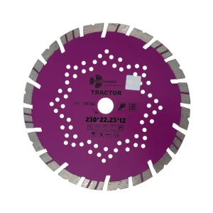 Диск алмазный по железобетону Trio-Diamond Tractor TR706 230x22.23x1.2 мм