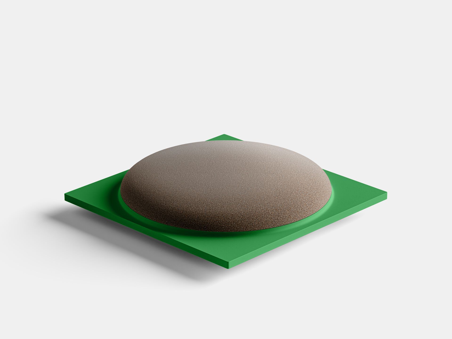 Бетонный квадратный пуф PULKRA купол ARCH-00069173 - Вид №32