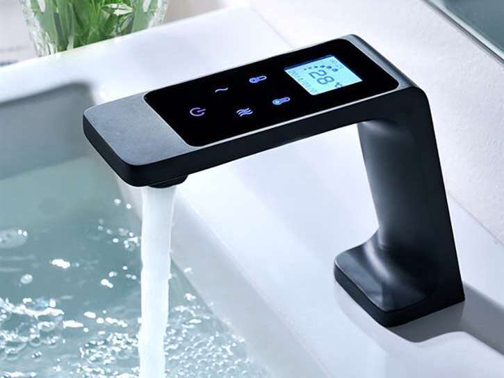 Однорычажный электронный смеситель для раковины Fontana Showers SIERRA ARCH-00145743