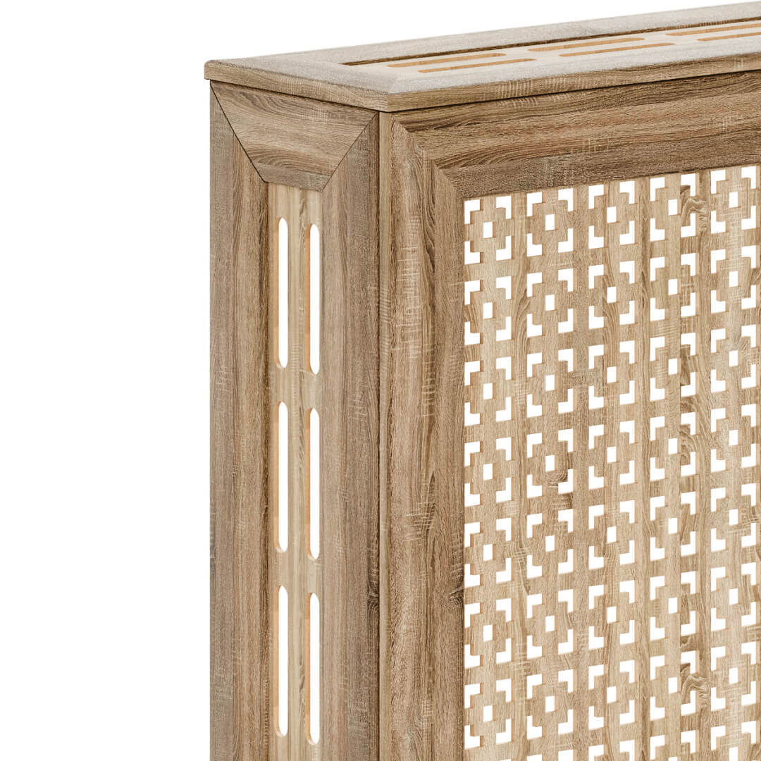 Экран для радиатора 60х60 см Дамаско дуб винтаж STELLA Standart STSR-1132