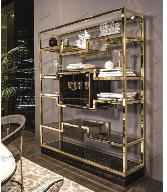 Longhi Открытая полка из металла Loveluxe 2018 – illusion collection Y 736