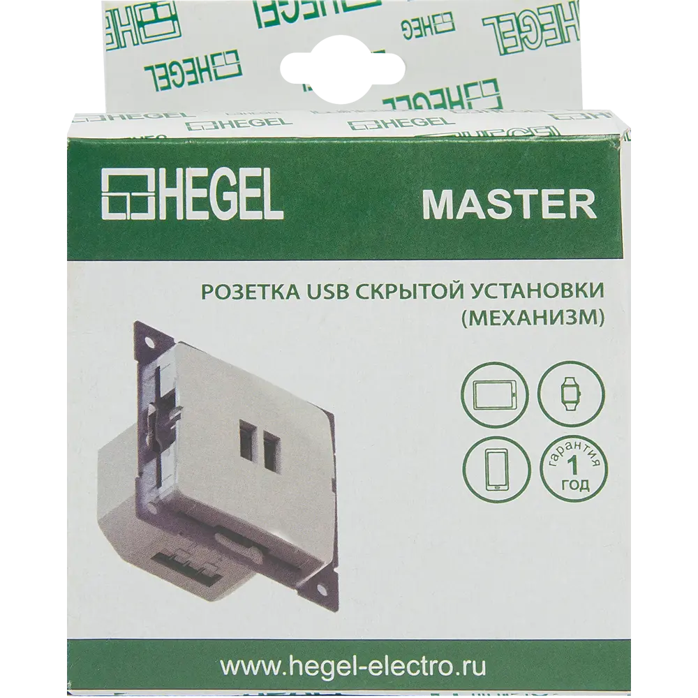 Розетка Hegel USB встраиваемая 3.4 А цвет слоновая кость 84399409 STLM-2161298  - Вид №6