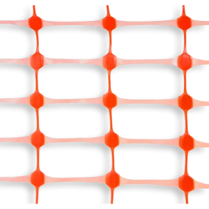 Сетка аварийного ограждения 45 мм x 0.095 м цвет оранжевый