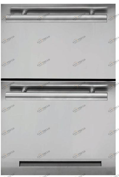 FHIABA Встроенный холодильник с выдвижным ящиком из нержавеющей стали с морозильной камерой sun-id-1497979