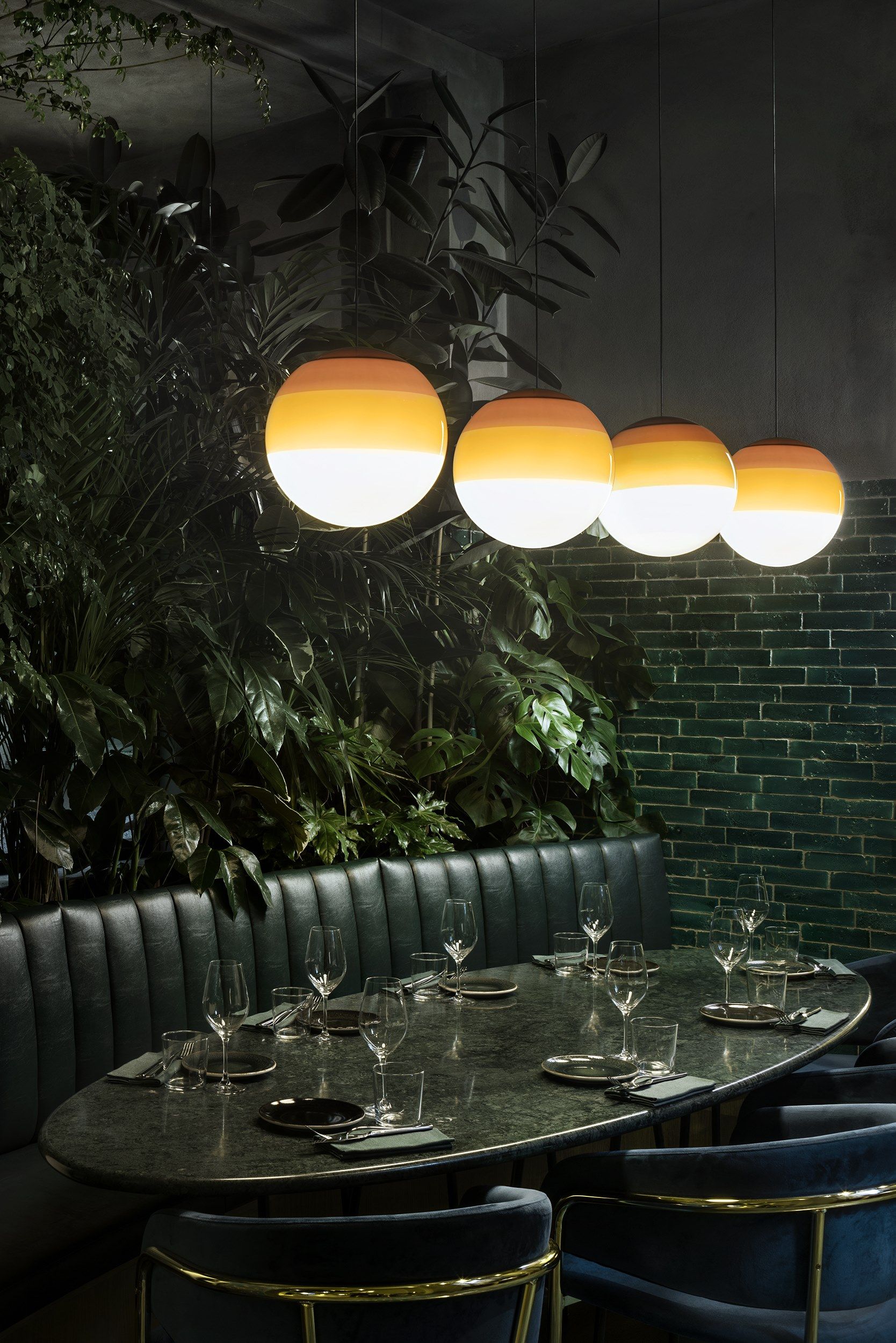 Выдувное стекло светодиодный подвесной светильник Marset Dipping Light ARCH-00129286 - Вид №12