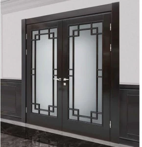 Arnaboldi Interiors Деревянная распашная дверь в классическом стиле