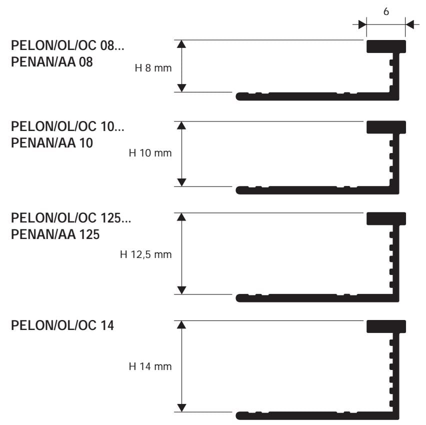 Латунное соединение пола PROGRESS PROFILES хромированная латунь ARCH-00097643 - Вид №4