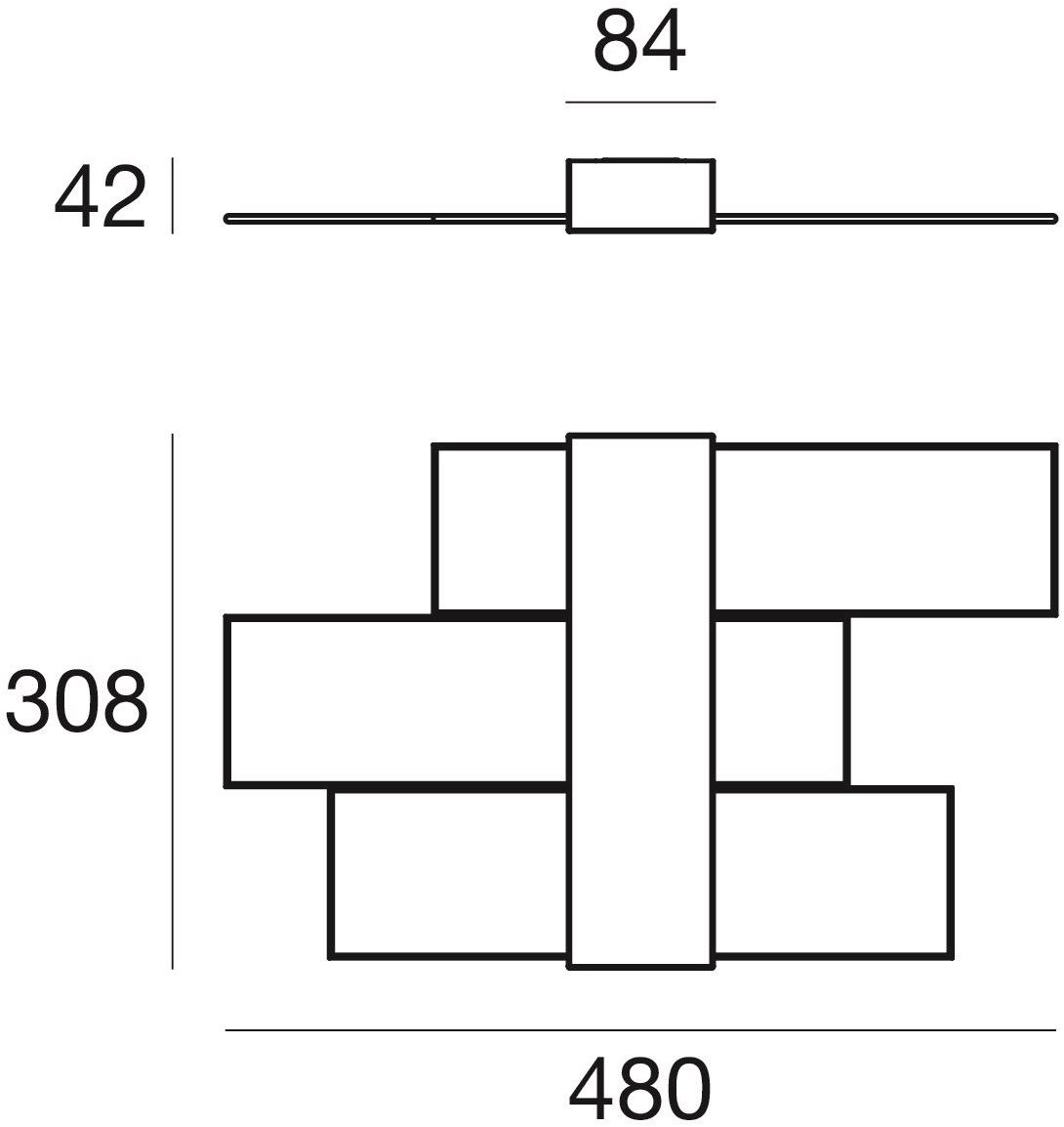 Linea Light Group Стеклянный светодиодный потолочный светильник Triad 2.0 sun-id-1480463 - Вид №2